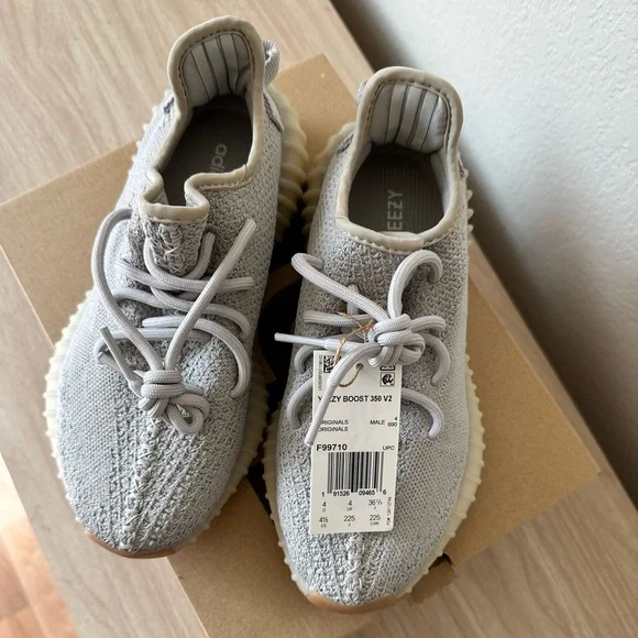 Yeezy Boost 350 V2 in Light Gray and Cream